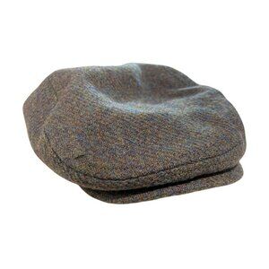 Cat and Jack Size 2T - 5T Newsboy Gray Blue Page Boy Winter Hat NWT